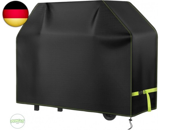 Vdisrr Grillabdeckung Wetterfest, 420D Oxford Grill Abdeckung 117X66X117Cm,-image