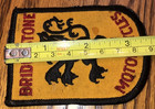 vintage Bridgestone Motorcycles Advertising Patch — photo 5