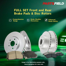 Full Set Front&Rear Disc Rotor Brake pad for Mercedes Benz GLE250 W166 2015-2019