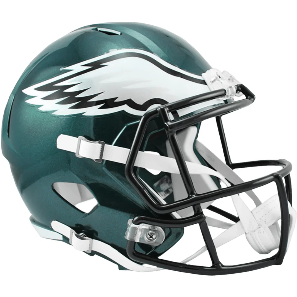 Шлем Riddell реплика чемпионов Philadelphia Eagles Super Bowl 59 - Изображение 2 из 2