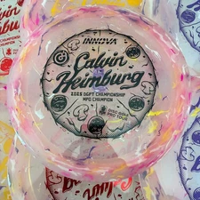 Innova 2025 Calvin Heimburg DGPT Champion Party Time Champion Destroyer 12/5/-1/