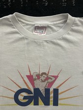 Vintage LGBTQ Pride Shirt 80s Single Stitch Rainbow Made In USA Size Large