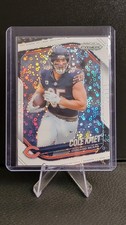 2025 Panini Prizm Cole Kmet White Disco Prizm #112 Chicago Bears