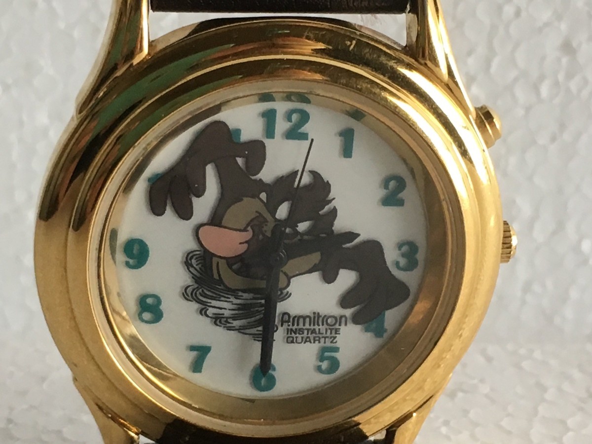 Armitron Instalite Tasmanian Devil quartz Watch | eBay display picture 1
