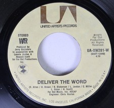 Soul 45 War - Deliver The Word / Gypsy Man On United Artists Records