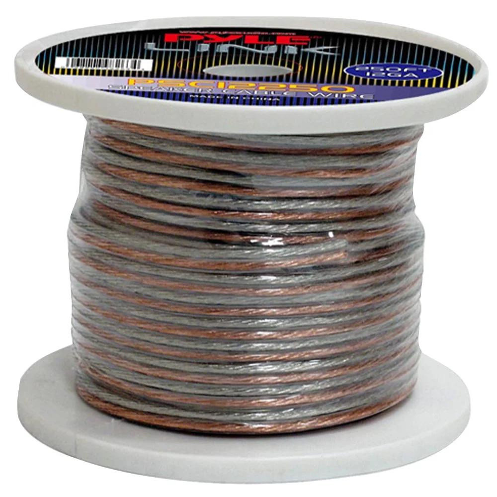 Pyle 12 Gauge 250ft. Speaker Zip Wire Spool of High Quality