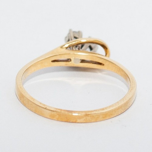 18ct 18K Yellow Gold Ladies Diamond Cluster Ring TDW 0.15ct. Size N. Brand New - Picture 4 of 7
