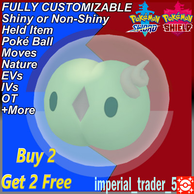 Pokémon Sword and Shield   Shiny Solosis   W/ Best 6IV Customizable