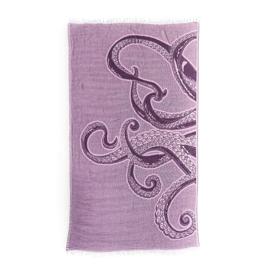 Hencely 100% Cotton Turkish Beach Towel 37"x73" – Quick Dry, Sand Free, Soft - Image 3 of 4