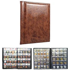 Coin Collection Book Holder Album for Collectors, 250 Pockets Coins Display