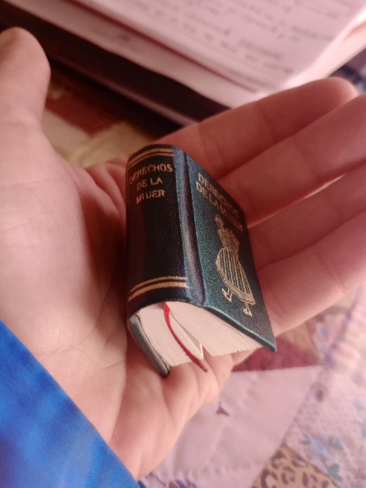 DERECHOS DE LA MUJER. Mágico Mundo De Los Minilibros. Editora Guzman - Imagen 2 de 4