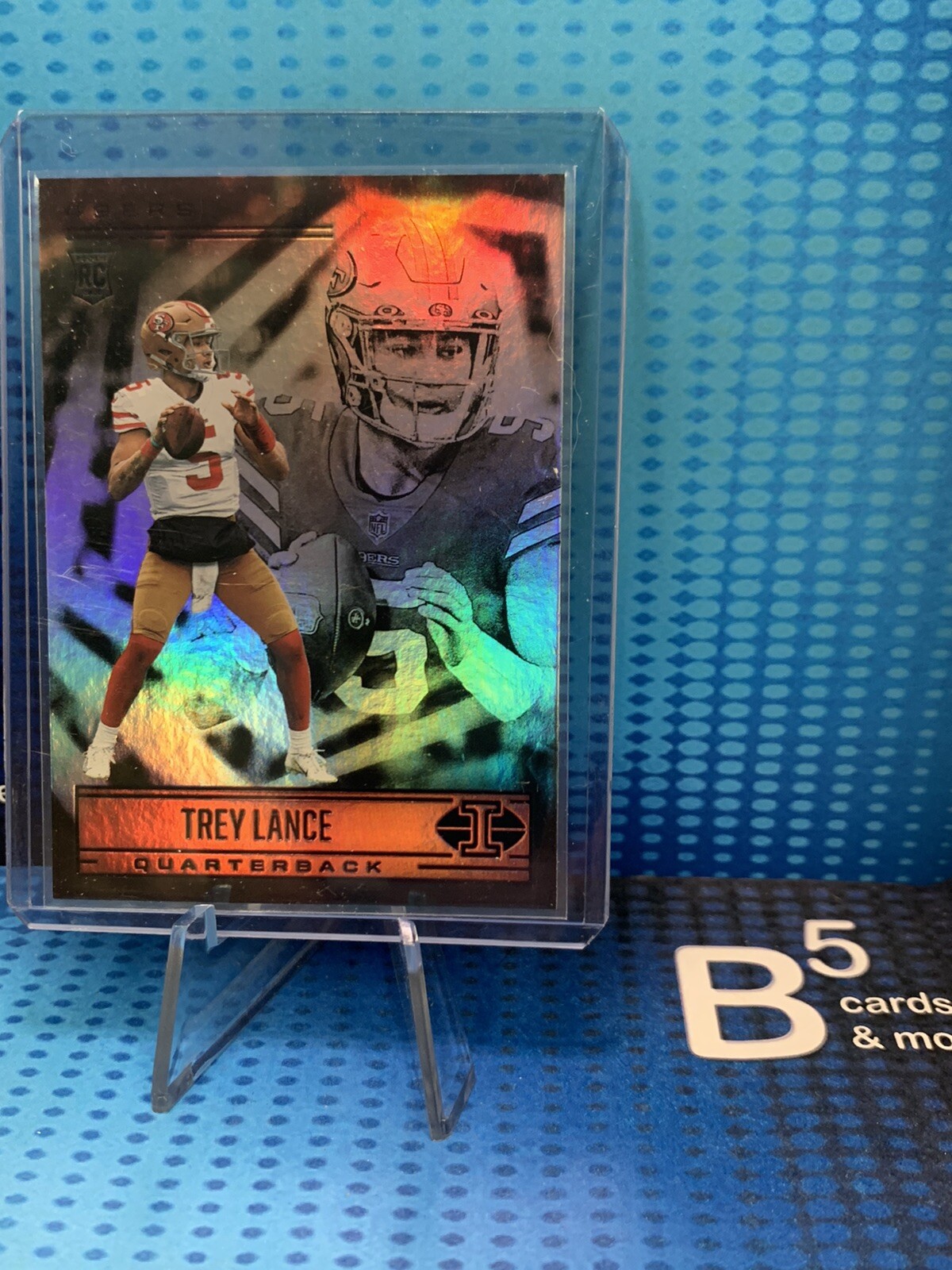 2021 Illusions Trey Lance Rookie Card #61 San Francisco 49ers