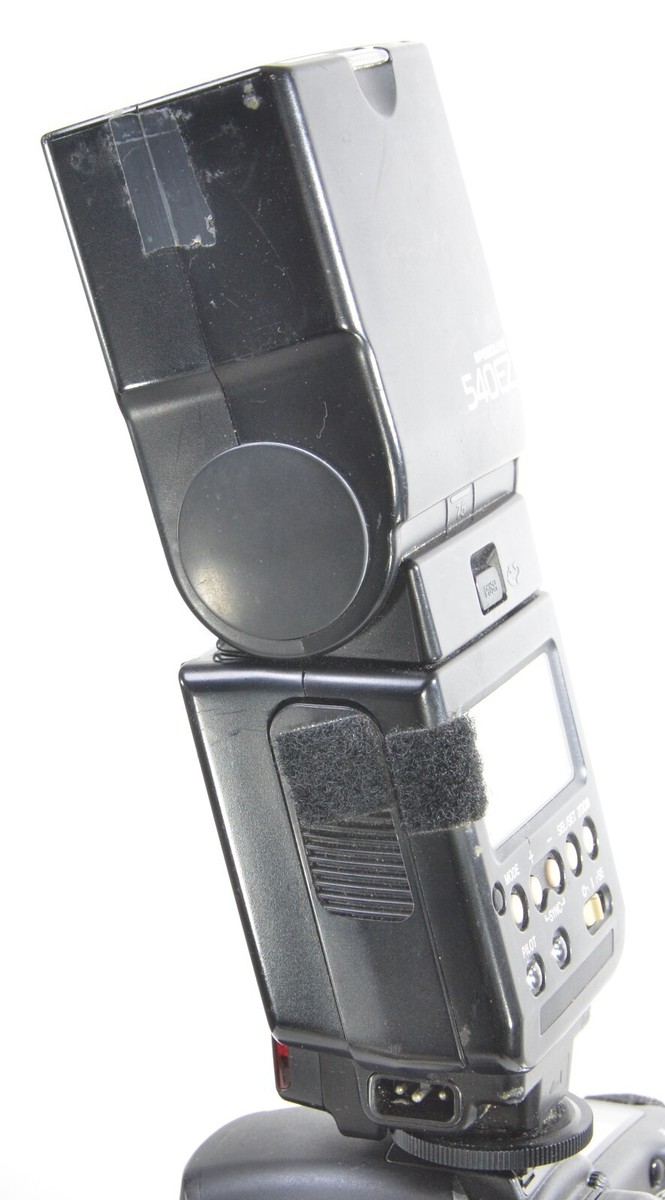 Canon 540EZ Speedlite Zoom Flash For 35mm SLR Film Camera, see