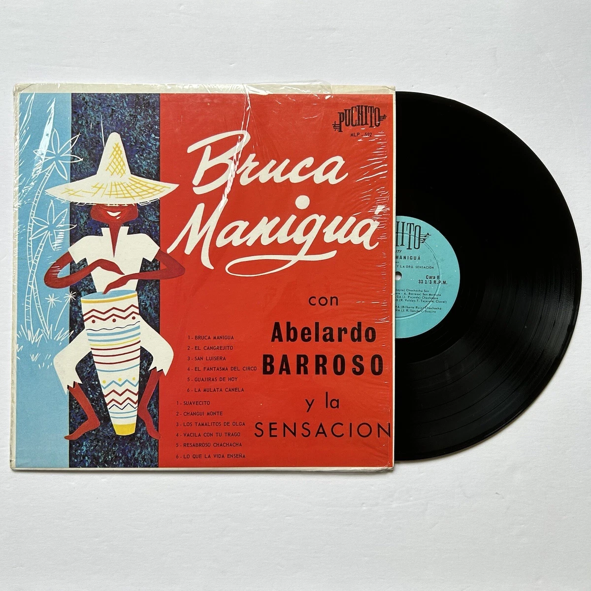 Abelardo Barroso Y La Sensación Bruca Manigua Puchito LP Vinyl