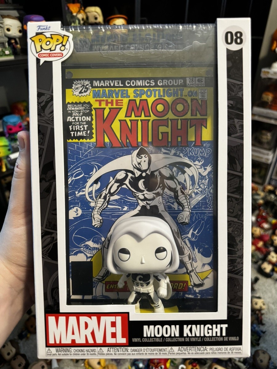 Funko Pop! Comic Book Cover with case: Marvel - Moon Knight
