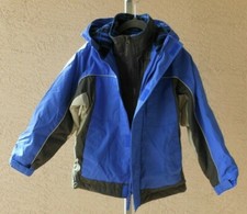 ARIZONA Boys Size 5/6 Med Hooded Jacket Fleece Lined Medium Winter Weight NWOT