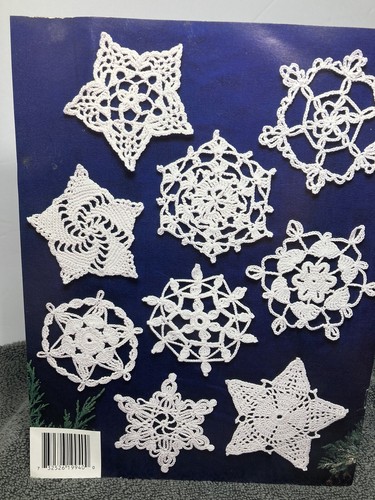 Annie’s Attic Snowflakes & Stars Crochet Patterns Booklet 18 Patterns 1992 - Picture 5 of 16