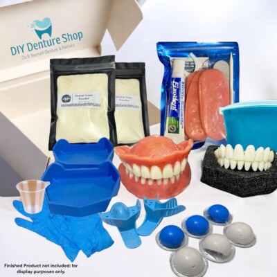 DIY Crafting Denture Kit A1/22 Craft Kit  Putty Impression Non Medical Device