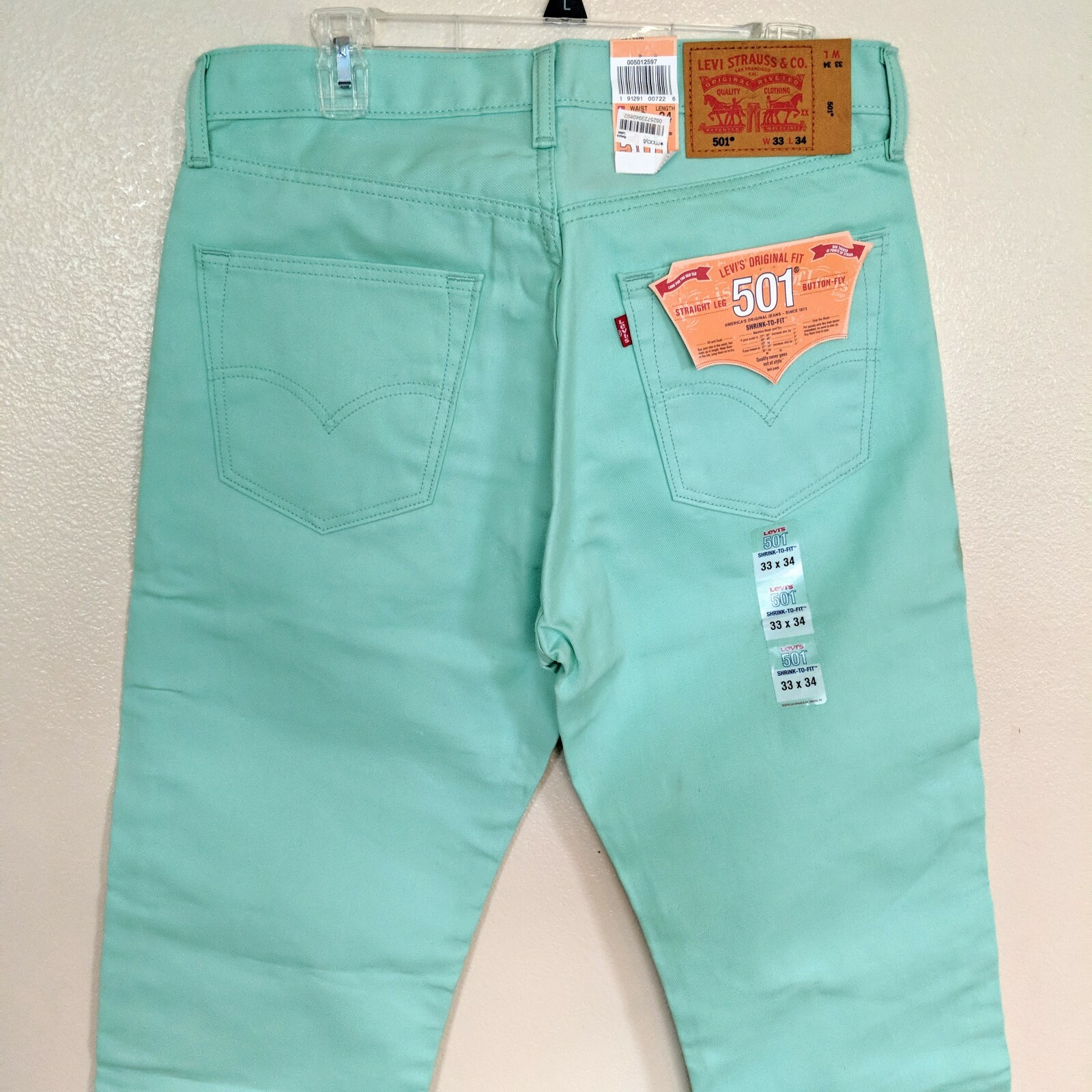 levis 501 33x34