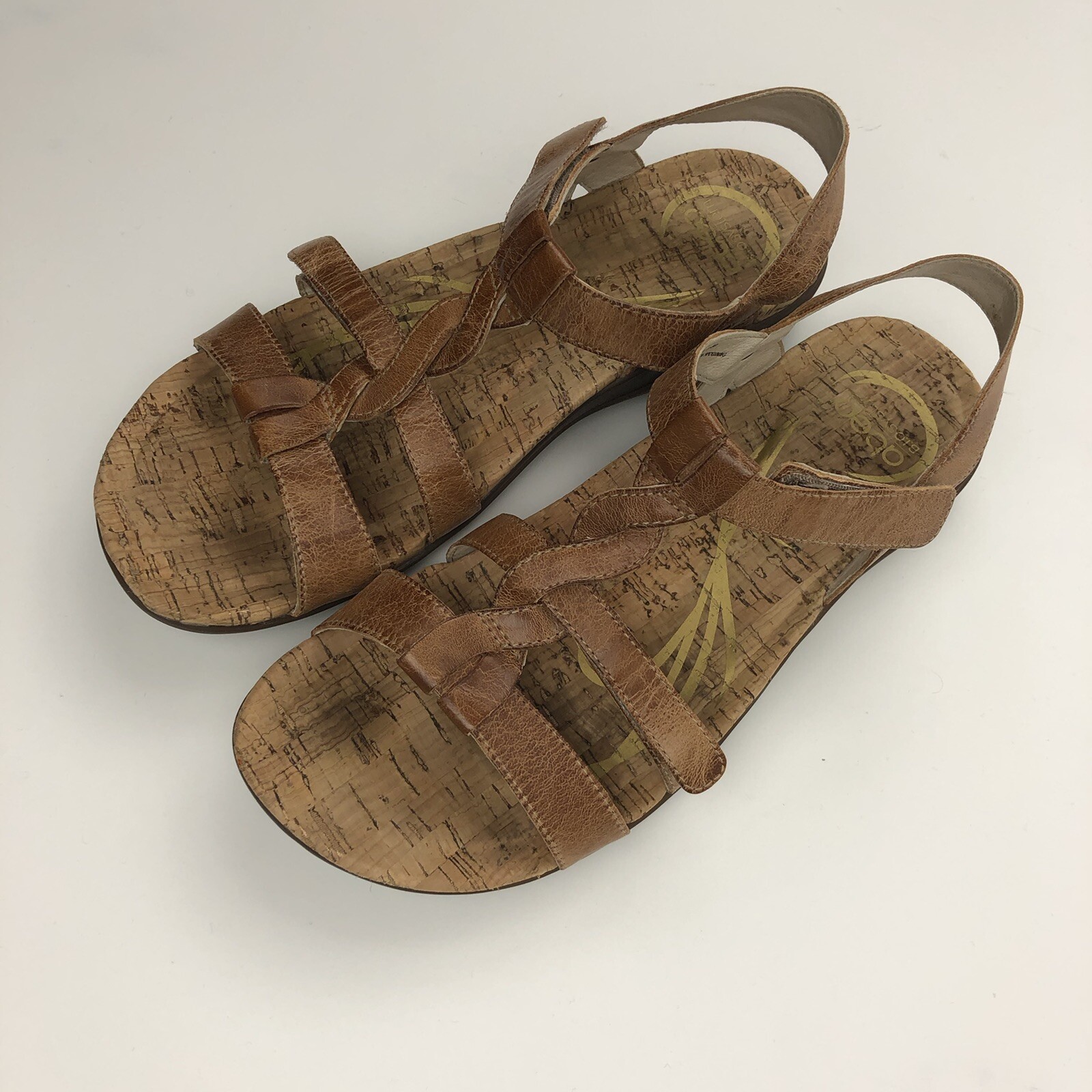 Women's Abeo Bea Braid Leather Sandals B.I.O. System ⦠- Gem