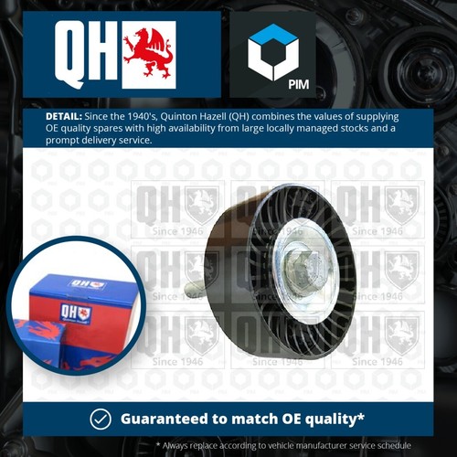 Aux Belt Idler Pulley fits VW JETTA Mk3, Mk4 1.4 2007 on Guide