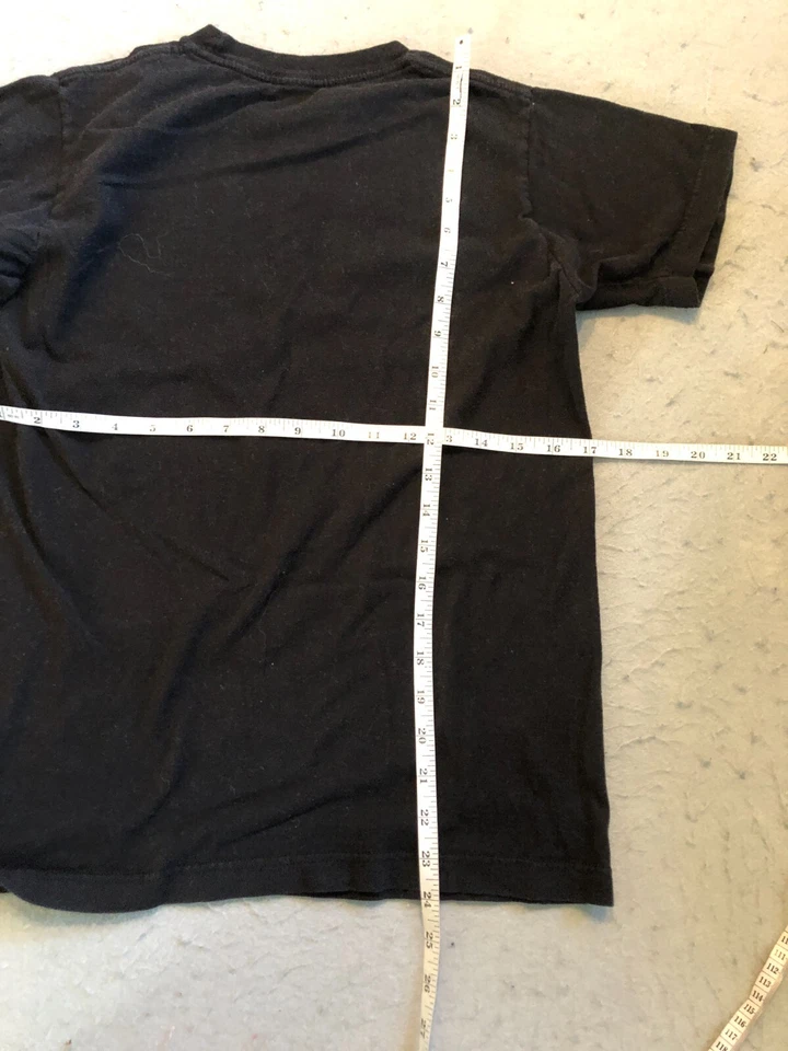 Camisa Avengers Para Hombre Pequeña Capitán América Azul Marino Algodón Gráfico Camiseta Foto 4 de 4