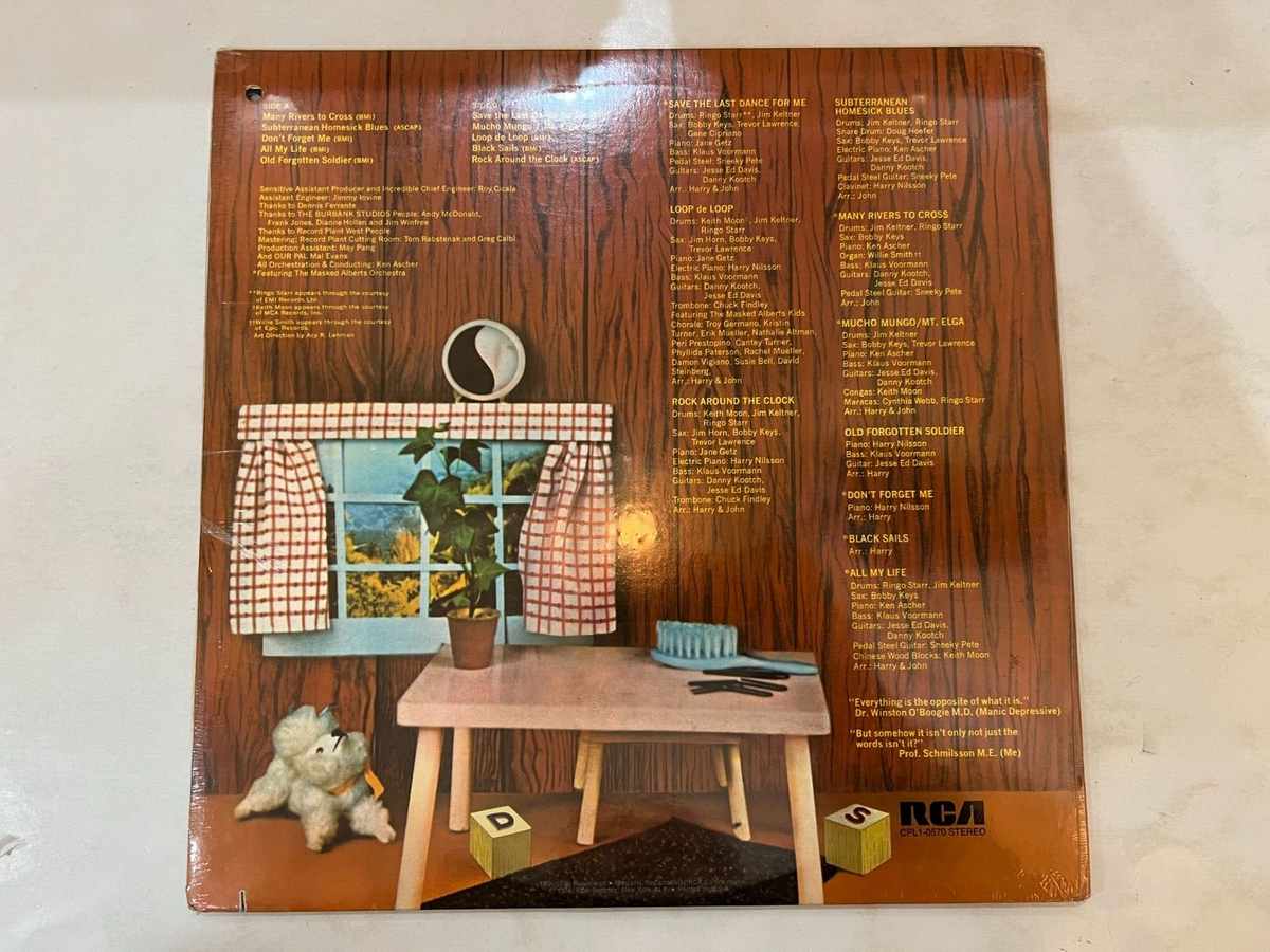 Harry Nilsson – Pussy Cats LP - RCA Victor – CPL1-0570 | eBay