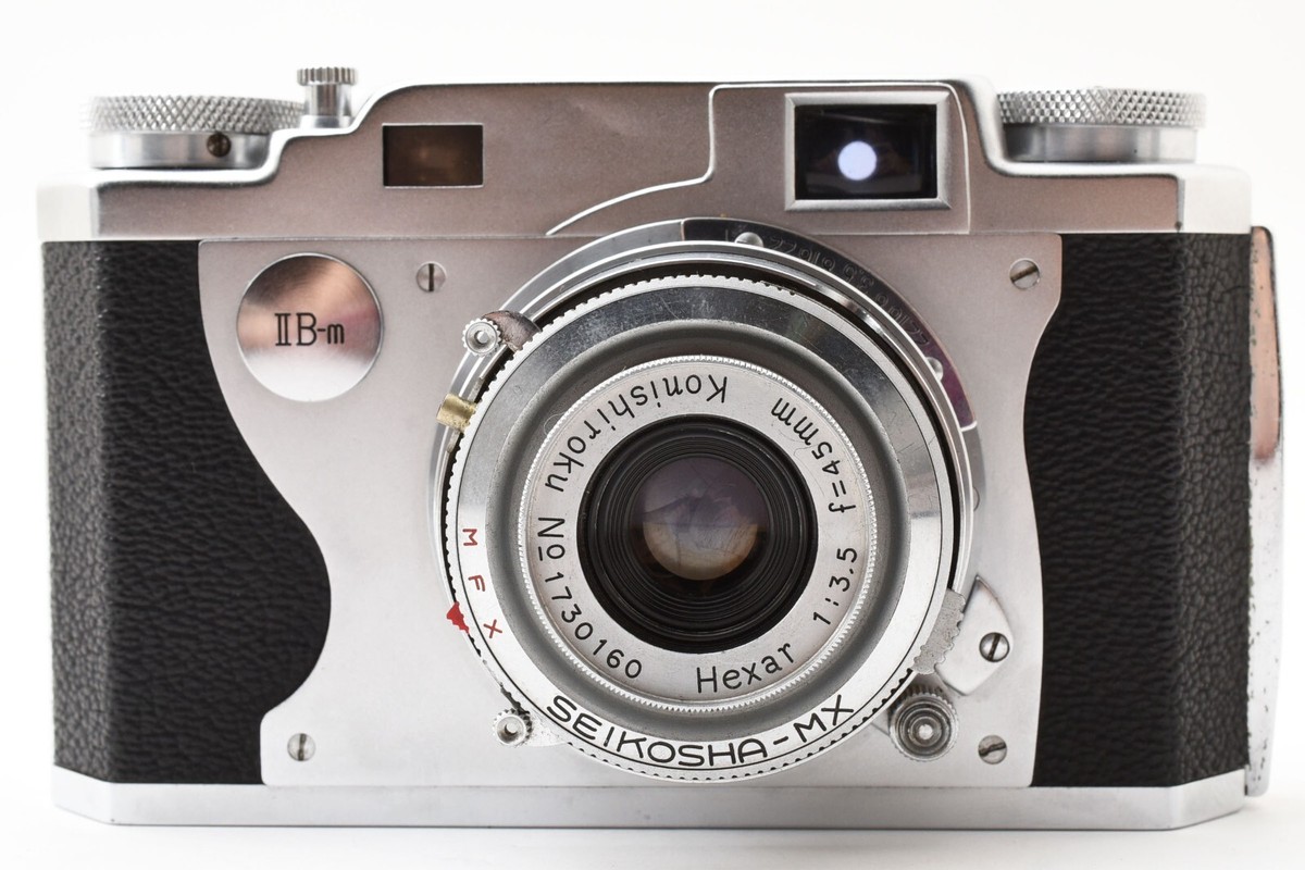 コニカIIb-m レンジファインダーカメラ 45mm f 🚀🎁《Near MINT》Konica IIB-m II B-m Rangefinder Film Camera