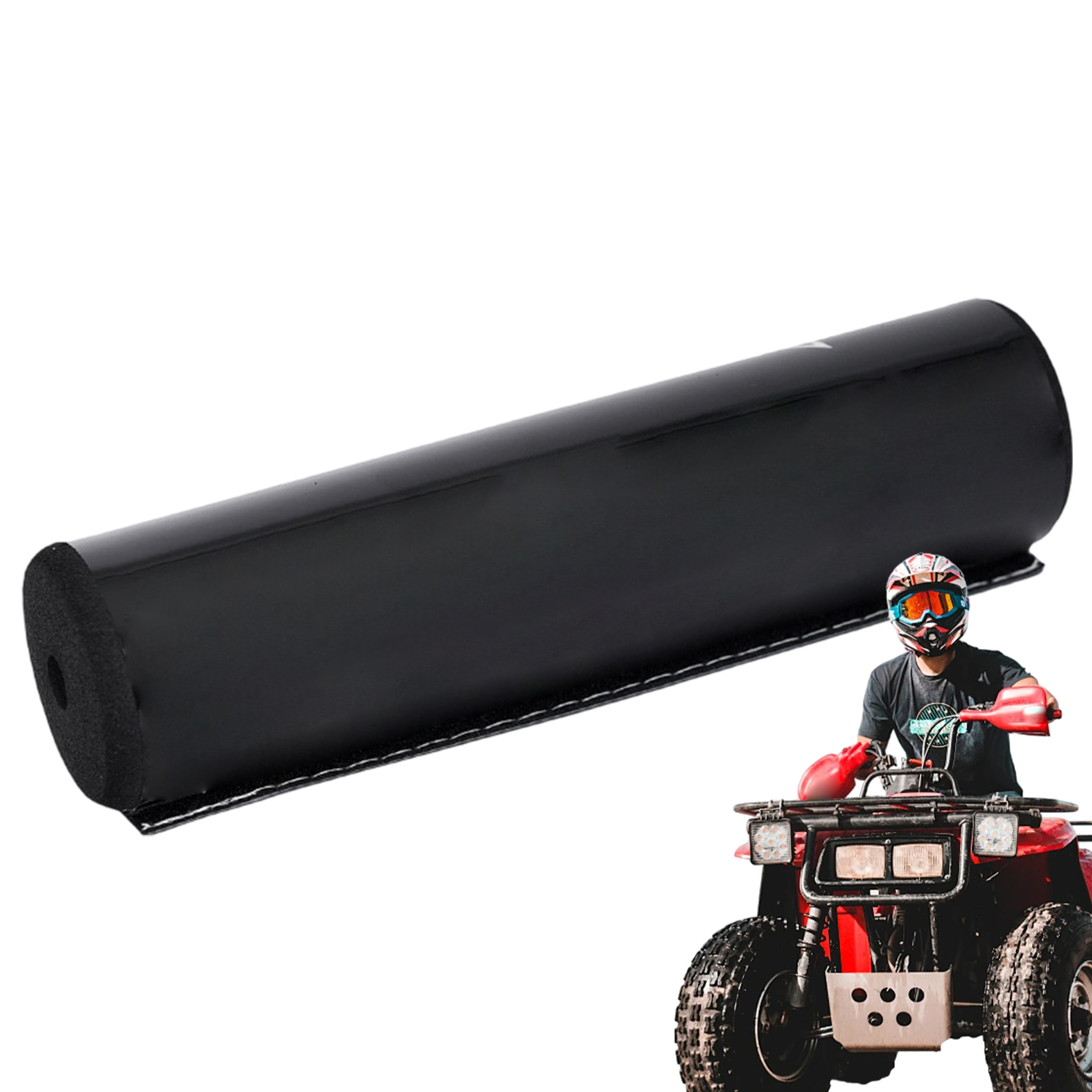 Crossbar Handlebar Pad Handlebar Cross Bar Foam Pad Protector in Round Black