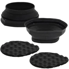 Install Bay IBSBF69 Universal 6x9" Speaker Baffle Kit Pair Silicone Bass Reflex
