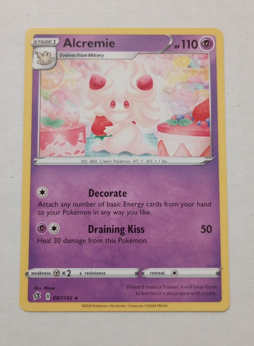 Pokémon TCG Alcremie Rebel Clash 087/192 Regular Rare