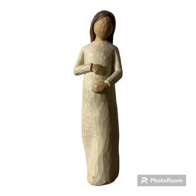 Willow Tree Demdaco Susan Lordi Sculpture ''Cherish Awaiting a Miracle'' 2002