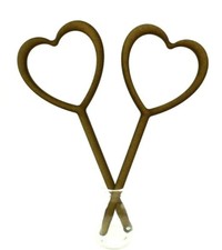 HEART WAND fairy/wedding Blank/shape 3mm MDF  90mm Heart