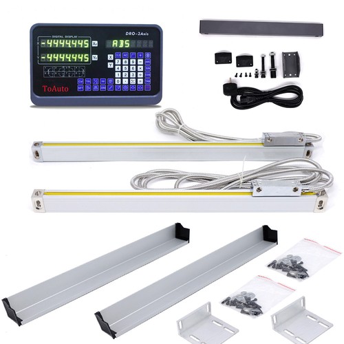 ToAuto 12" 36" Linear Scale Digital Read out 2Axis DRO for Bridgeport 9X42 Table - Picture 1 of 9