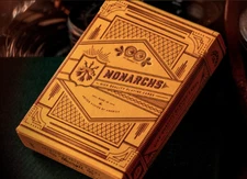 Monarchs Playing Cards Mandarin Yellow Edition, Theory 11 - Limited Edition