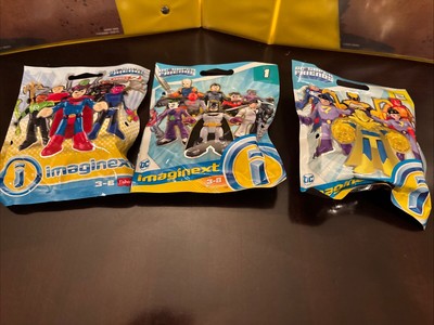 Imaginext Dc Super Friends Figure Blind Bag Lot Of 3 Superman Joker Zan