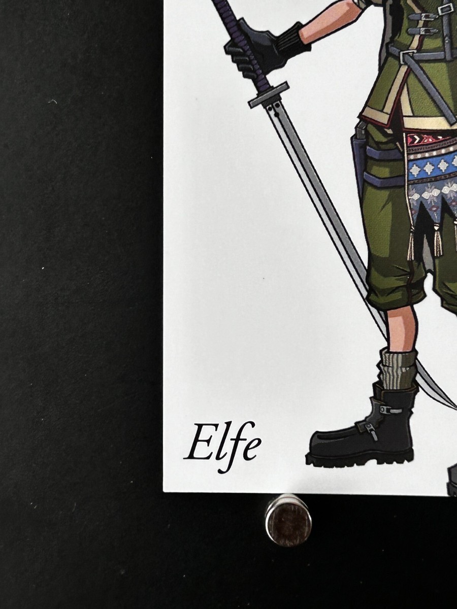 Elfe FINAL FANTASY VII Anniversary Art Museum Card 2-022 Elfe FINAL FANTASY VII Anniversary Art Museum Card 2-022