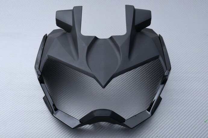 Carénage frontal noir pour Kawasaki Z400 ER400D protection moto 2019-2021