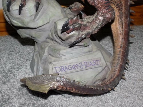 DRACO DRAGONHEART STATUE 773 /4000 1997 MOORE CREATIONS BOX RARE VINTAGE - Foto 7 di 12