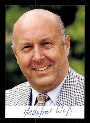 Manfred Weiß Autogrammkarte Original Signiert  ## BC 69849