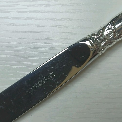 Towle Old Master Sterling 4pc   Place Size - Knife, Fork, Soup & Tea Spoons NM - Picture 3 of 6
