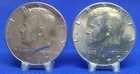 1970 D, 1967 P Kennedy Half dollars      40% silver