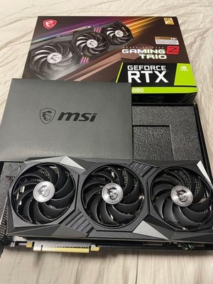 MSI Geforce RTX 3080 Gaming Trio Z 10GB GDDR6X Gpu Gebraucht
