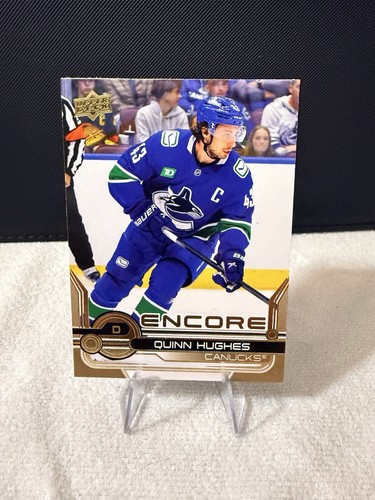 Quinn Hughes #E-12 2024 Upper Deck Encore card