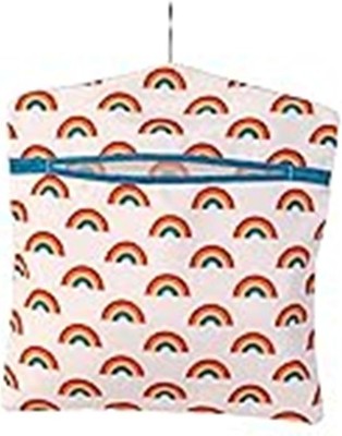 Süße Regenbogen Klammer Tasche mit Aufhänger - organisieren Sie bis zu 50 Wäscheklammern schön
