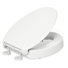 Kohler K-25875-0 Hyten Elongated Toilet Seat With Quick Release, White