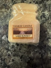 RARE Set Of 3 Lake Sunset Yankee Candle Wax Melts! Only Jar Shaped On eBay!