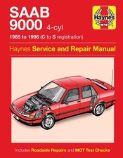 Saab 9000 (4-cyl) (1985-1998) Haynes Repair Manual