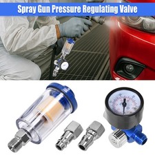 1/4 Druckluft Filter Druckminderer Manometer ...
