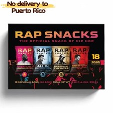 Rap Snacks Variety Box - 18ct/18oz new